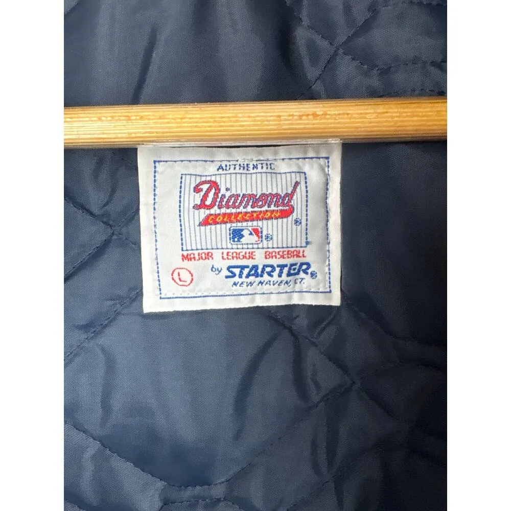 Unisex Vintage 80’s Diamond Collection Yankees Size Large Bomber Jacket. Blue - Image 4
