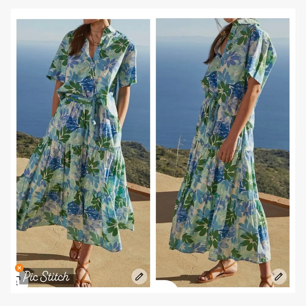 Xirena Angeline Skirt Blue Sails Size XS - Image 3