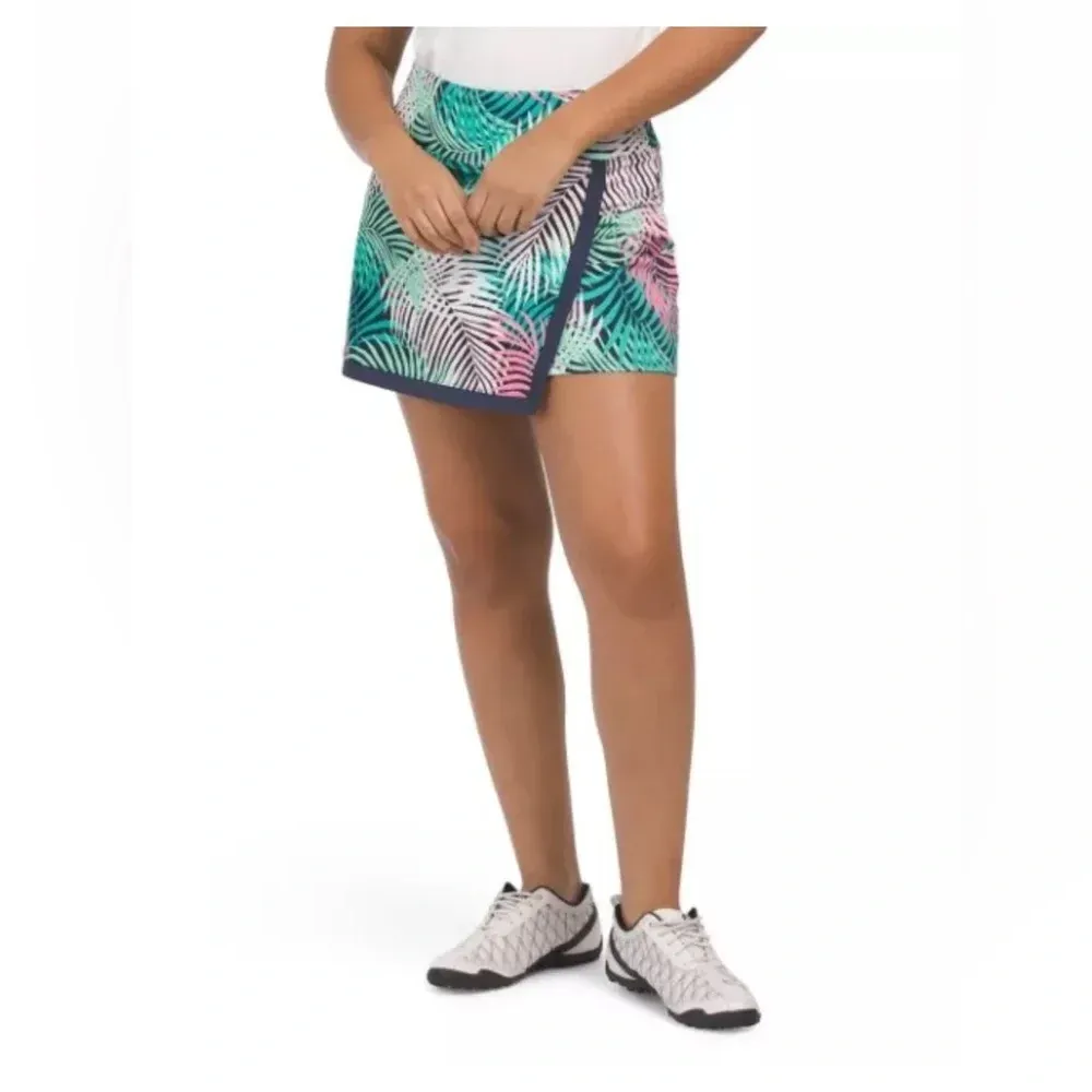 Women’s Tommy Bahama Active Golf Skort Skirt Tropical Print Size Medium EUC - Image 7
