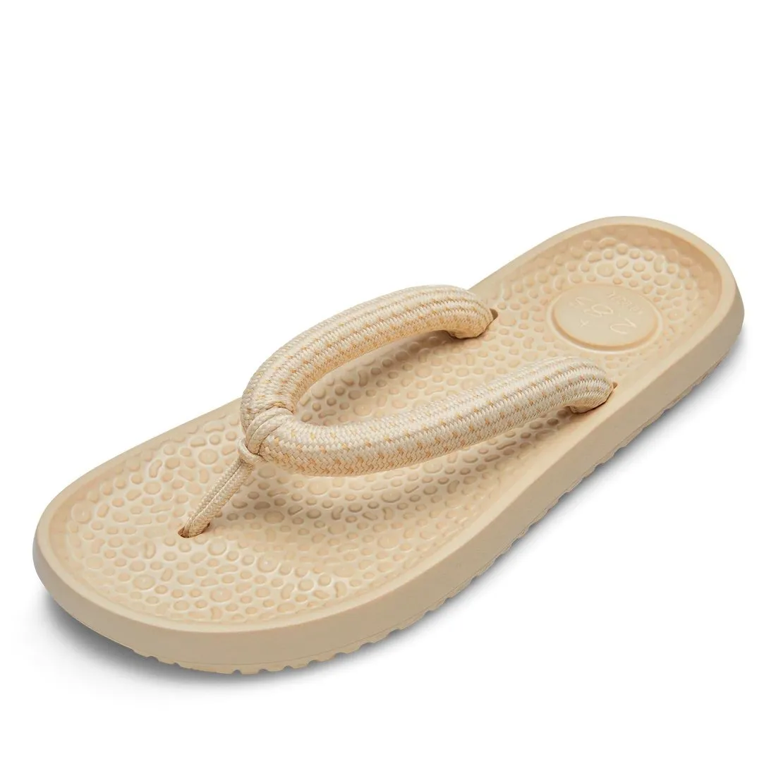 Allbirds Women's Sugar Zeffers 2 Thong Flip Flops Sandal Lux‎ Beige Size 8.5 - Image 2