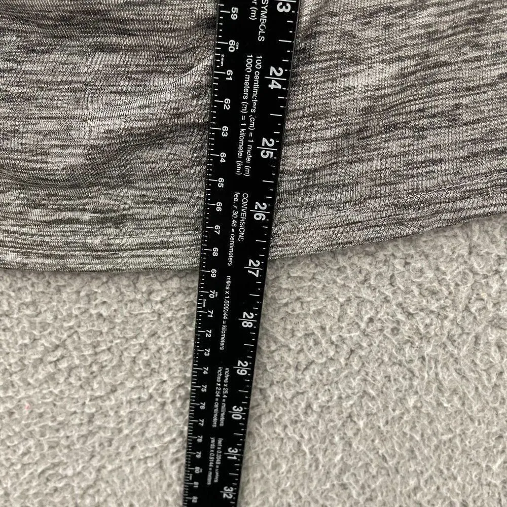 KEREN hart Gray Metallic Women S‎ Sequined Plunge Blouse - Image 6