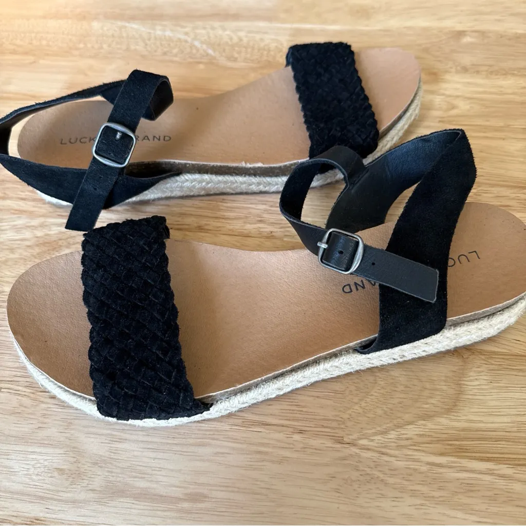 Lucky Brand Women’s Garson Flat Sandals Size 7 - Image 3
