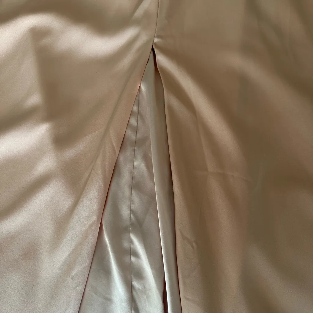 Lulu's Blush One-Shoulder Dress size M - Image 5