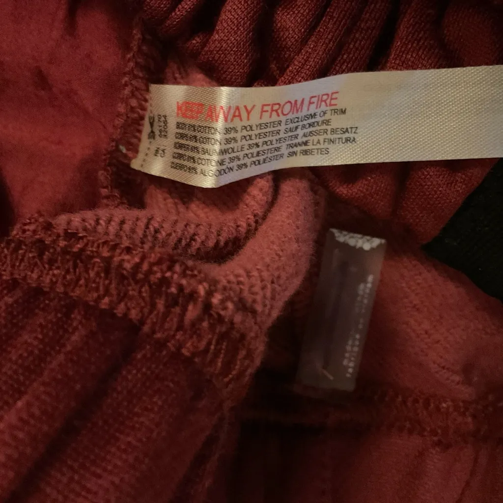 Free People Movement Fineline Pants Size small Red - Image 6