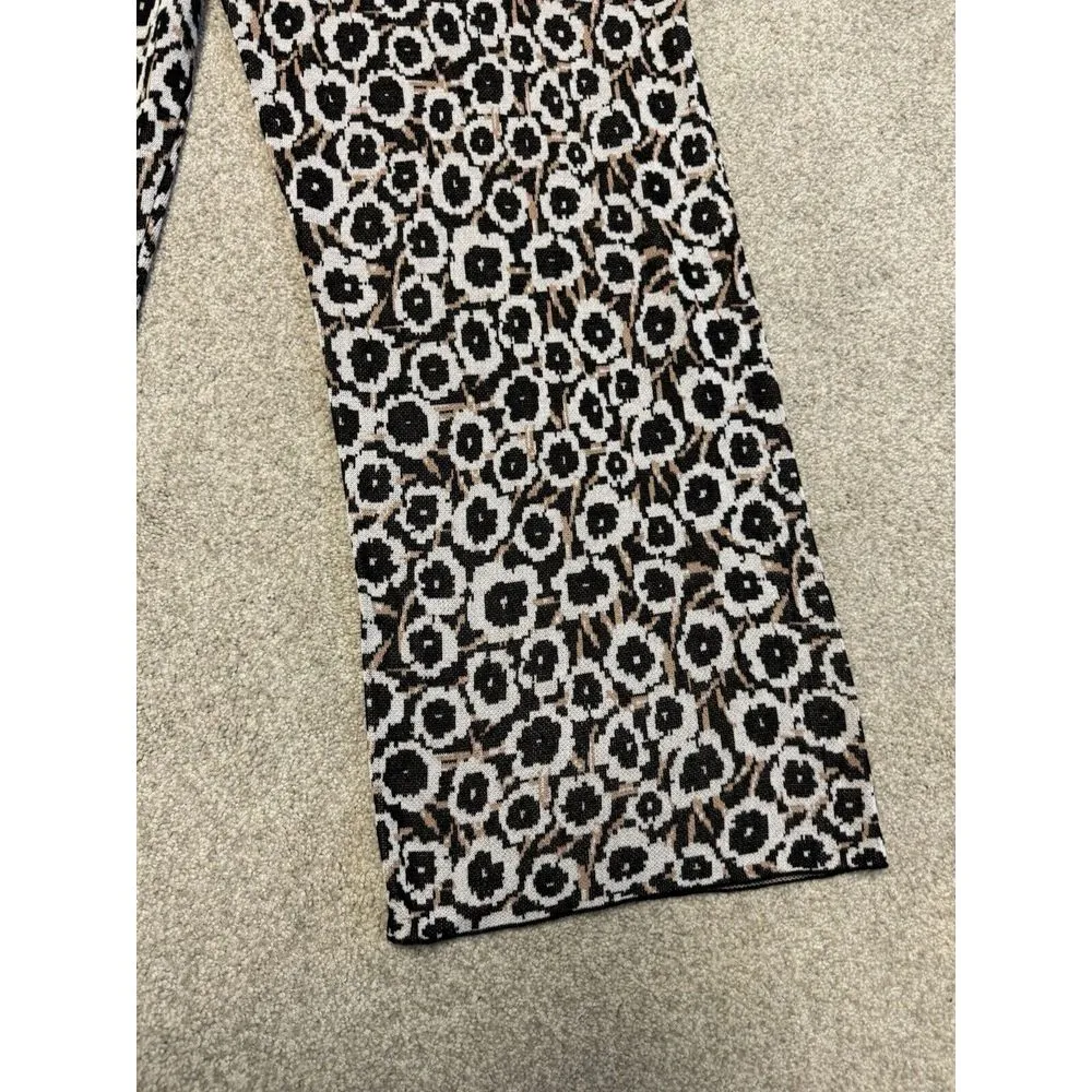 Diane Von‎ Furstenberg Sweaterknit Poppy Flared Pants Womens 2X Multicolor NWT - Image 4