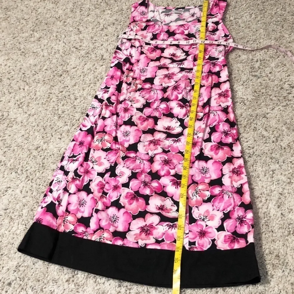 Motherhood Maternity floral sleeveless pink dress - Image 5