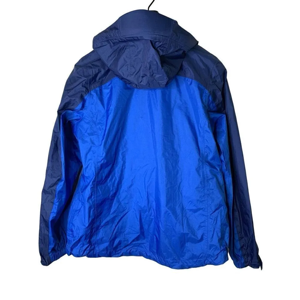 L.L. Bean jacket windbreaker rain jacket blue women's size small regular - Image 2