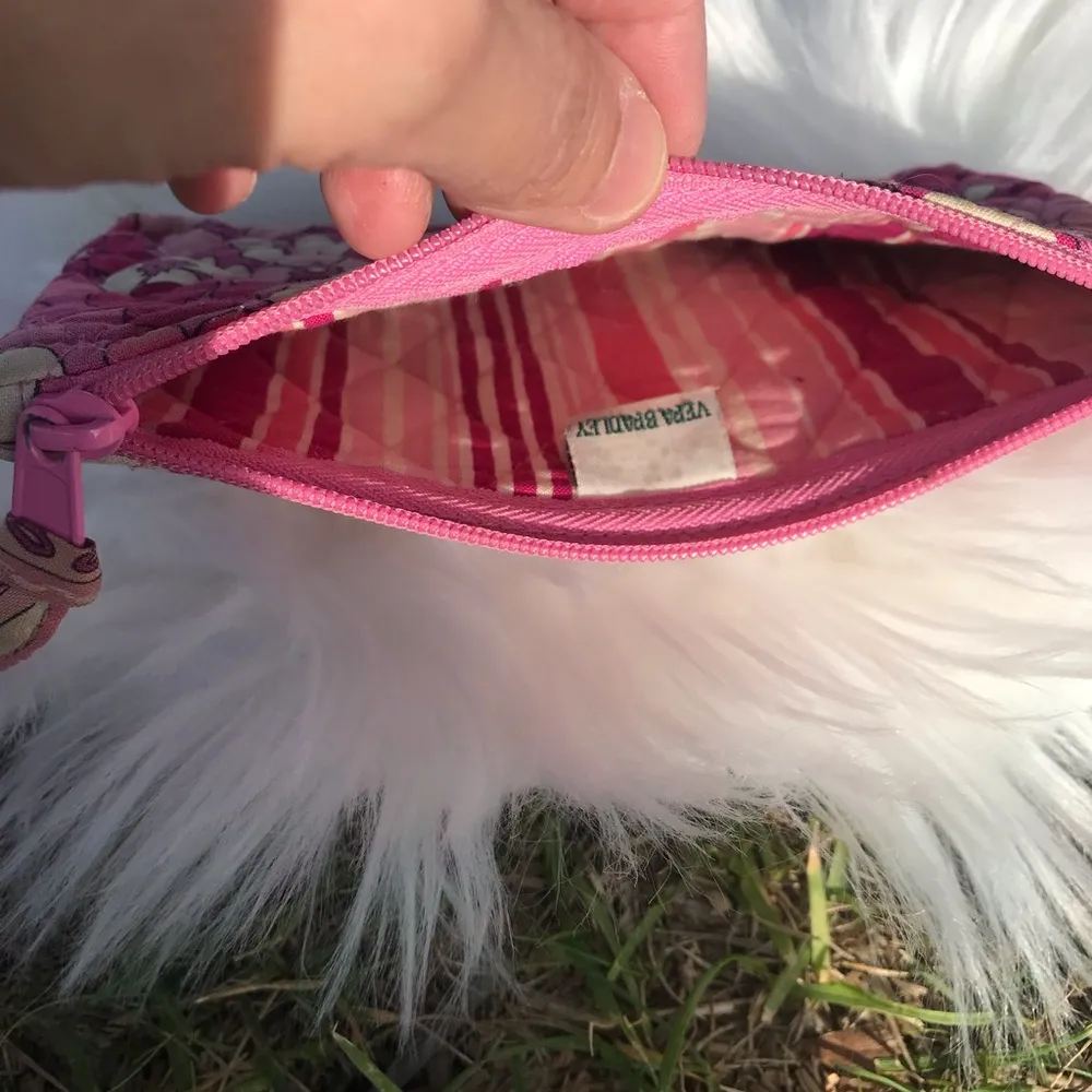 Vera Bradley Small Zip Essentials Bag PRETTY! - Image 3