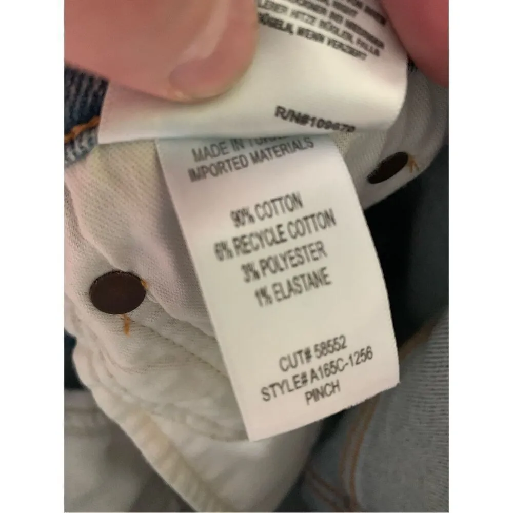 AGOLDE pinch waist jeans women's size 26 A165C-1256 - Image 5