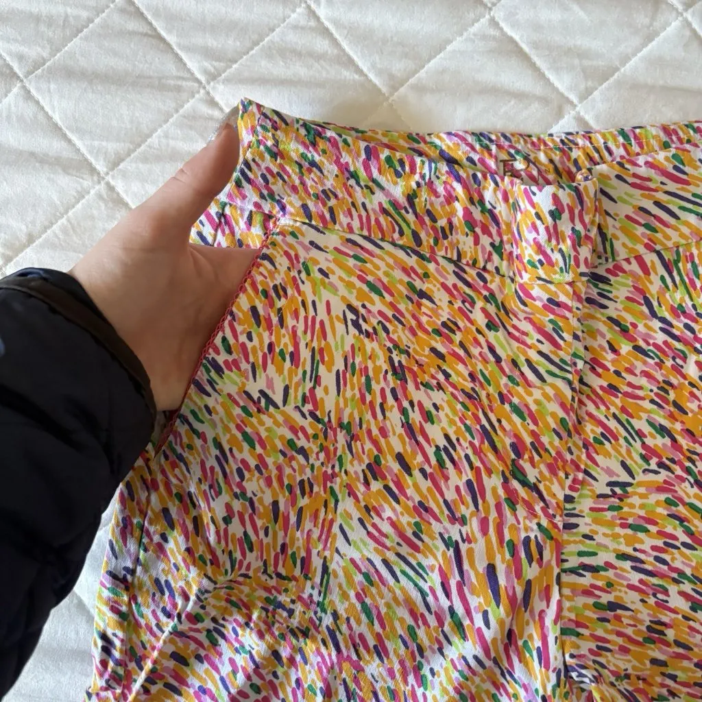 EP New York Shorts Womens Size Small Pink Chino Flat Front Stretch Casual Golf - Image 2