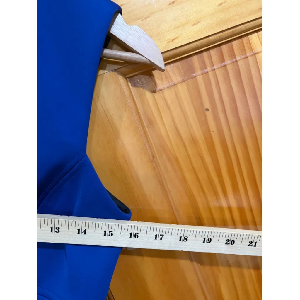 Rebecca Taylor Cobalt Blue Sleeveless Fit & Flare Dress Size 2 NWT - Image 7