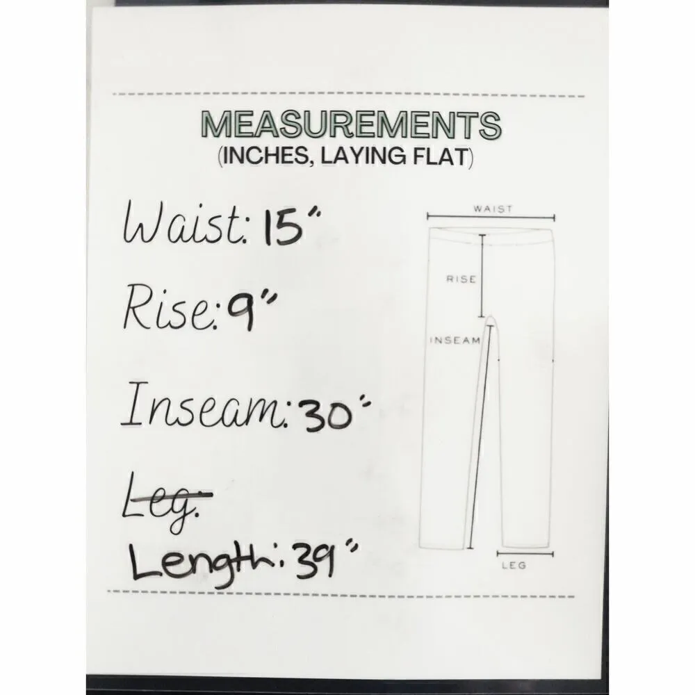 Emporio Armani Women's Solid Mid Rise Straight Leg Dress Pants Navy Size Large - Image 7