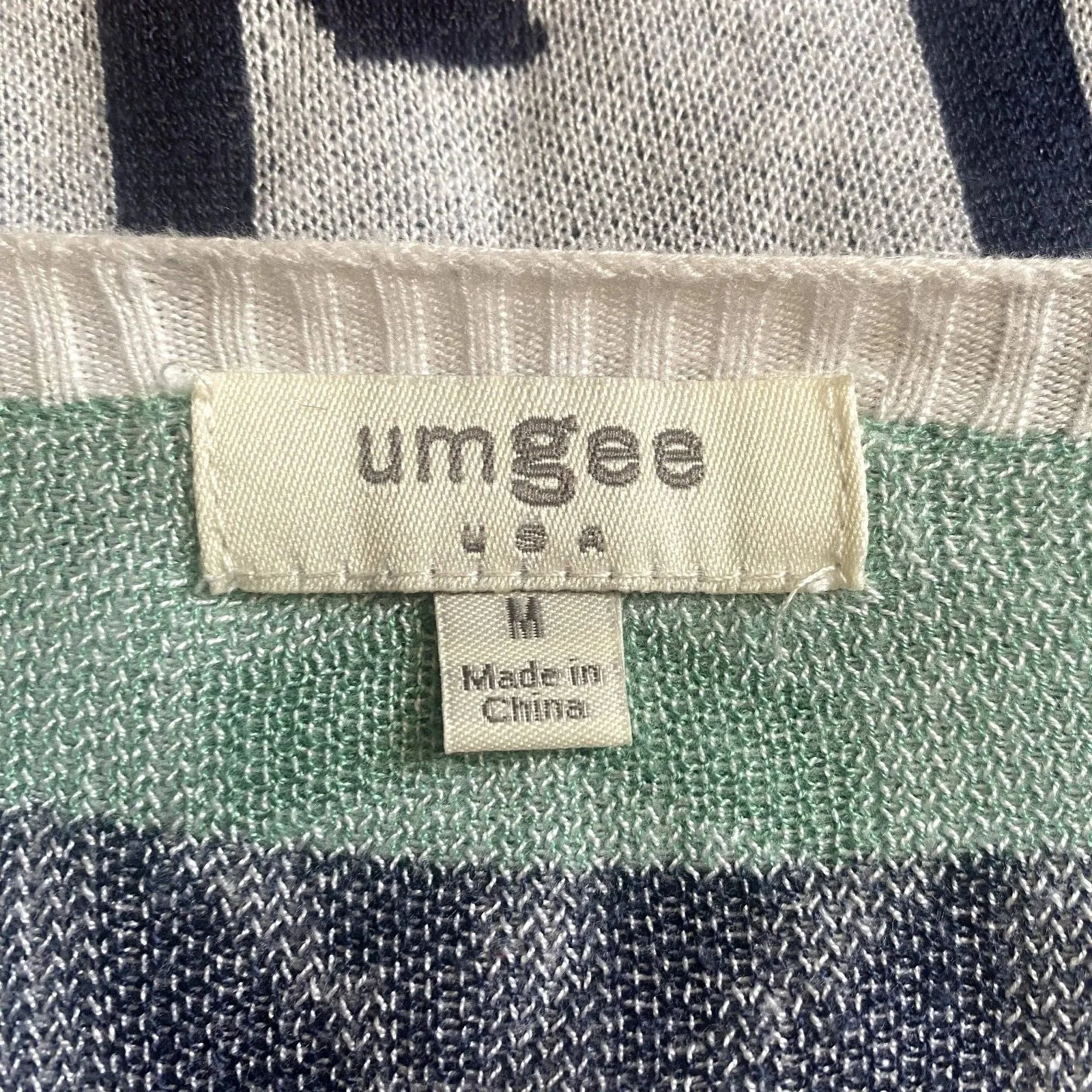 umgee USA Rainbow Southwestern Cardigan Waterfall Drape Front Size Medium‎ - Image 4