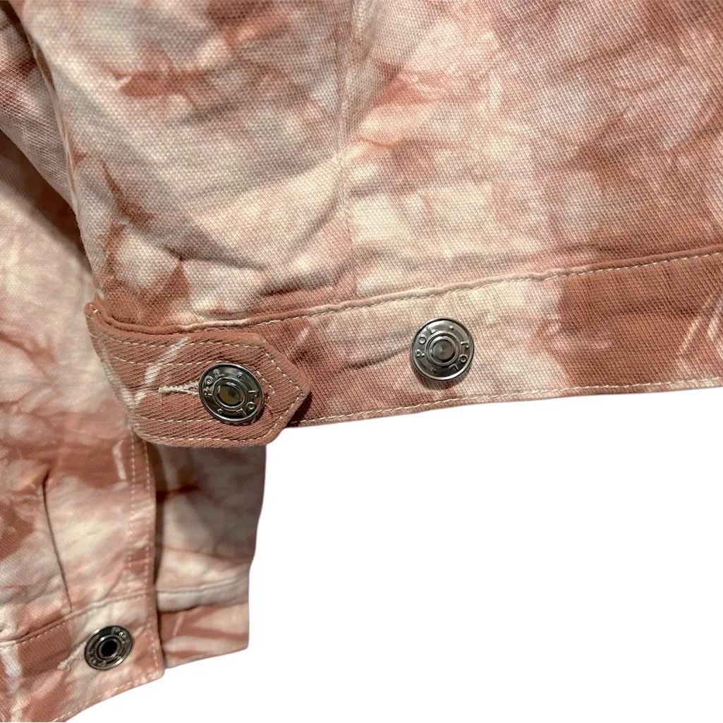 POL Tie Dye Light Weight Denim Jacket - Image 4