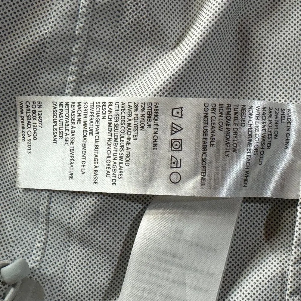 PrAna X-Large Winter Maritime Jacket Full-Zip Pockets Hooded Waterproof Womens - Image 11