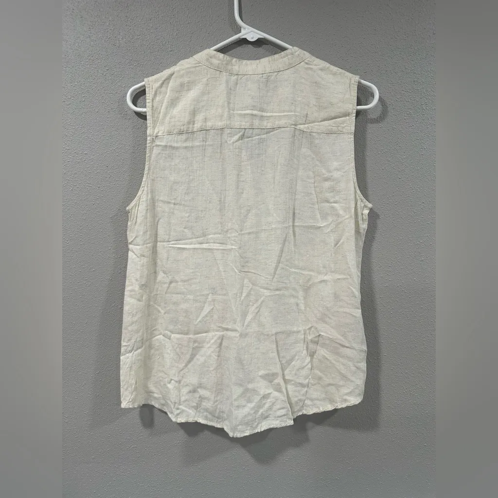 Kut from the Kloth Star Print Cream Blouse - Image 3