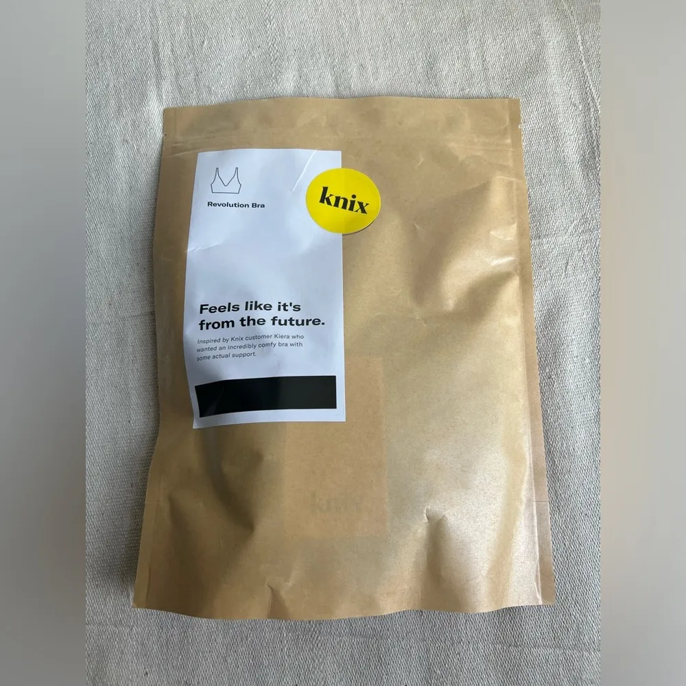 Knix Revolution Bra Black Size XL - Image 3