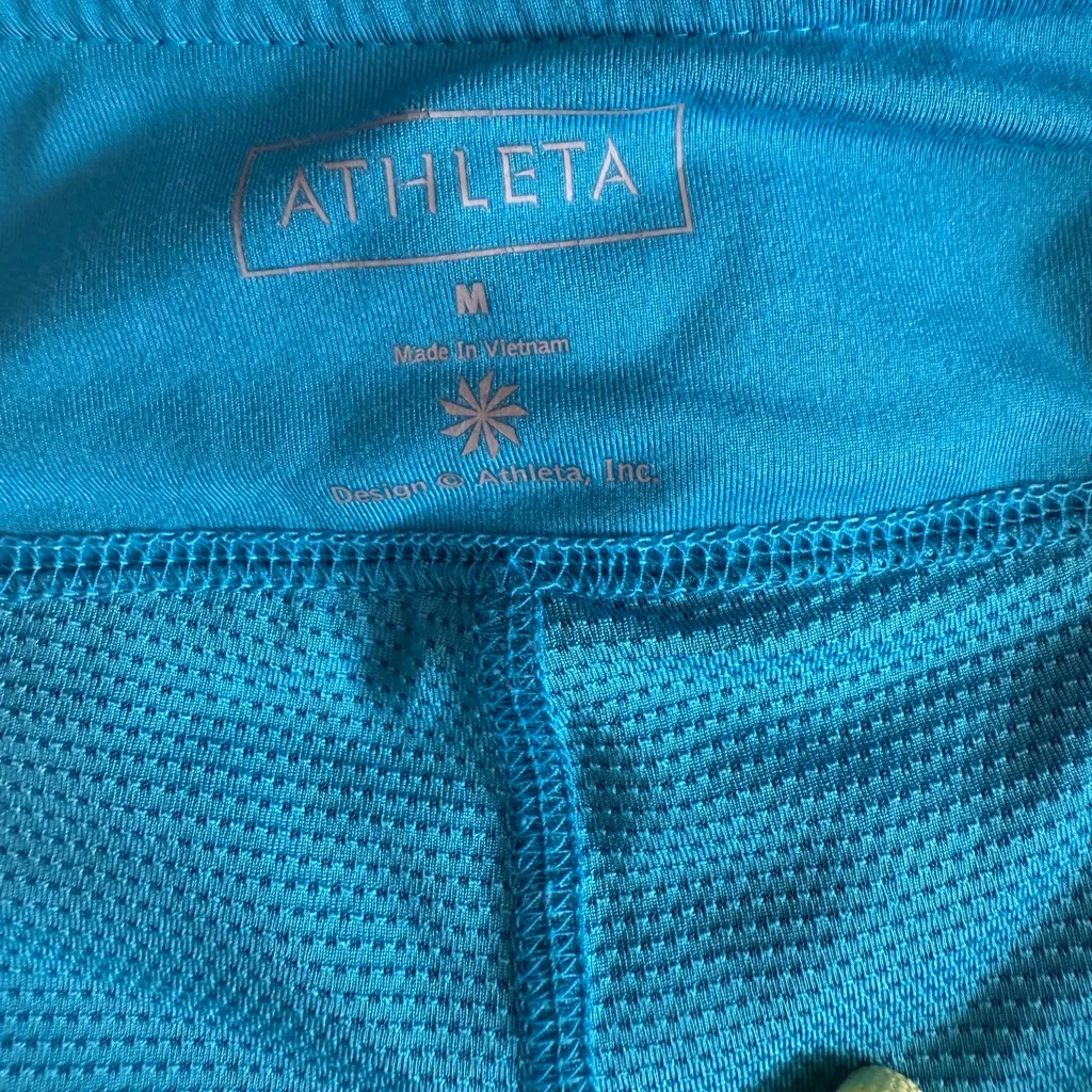 ATHLETA SKORT TORQUISE MEDIUM PICKLEBALL GOLF TENNIS - Image 5