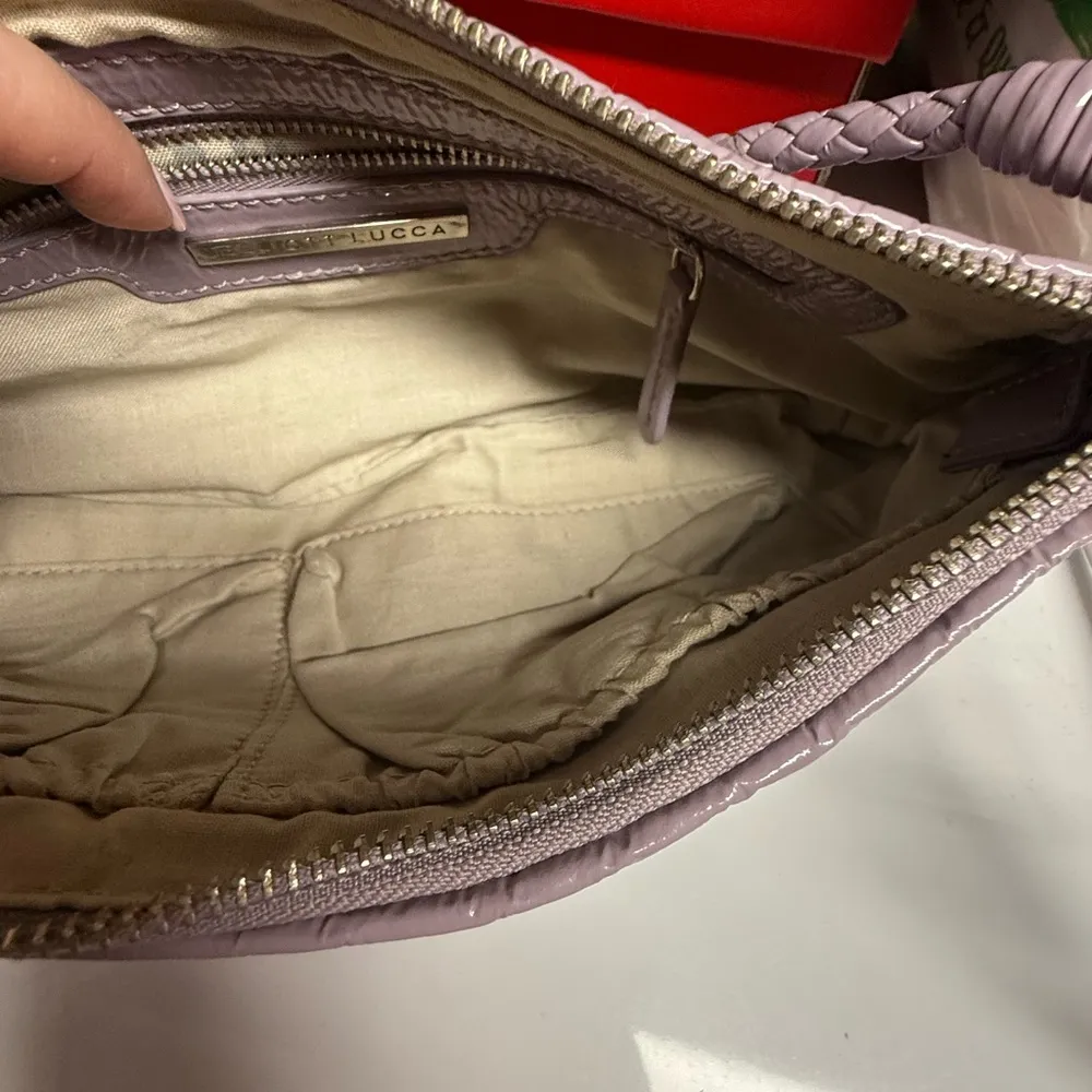 Elliott Luca Purple Woven Women's Bag - Image 6