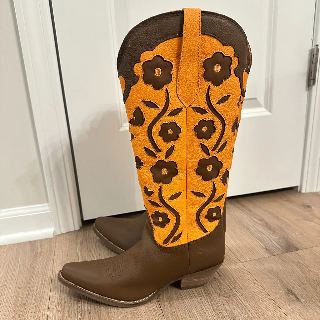 DINGO Goodness Gracious Western Boot in Brown Size US 8 - Image 6