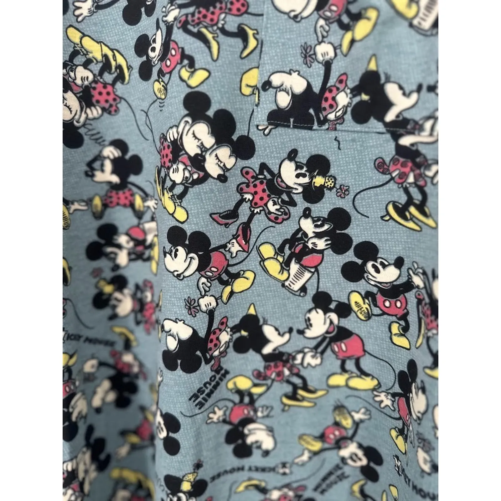 LuLaRoe Disney Carly Dress Mickey & Minnie Mouse Size Medium WDW Parks Cruise - Image 3