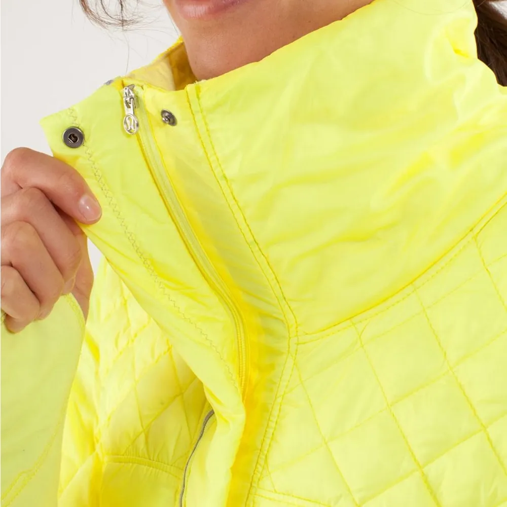 NWOT Lululemon What The Fluff Pullover Clarity Yellow - Image 6