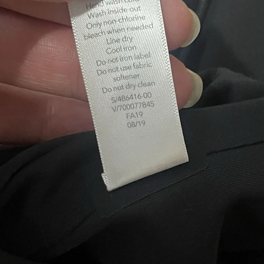 ATHLETA Interstellar Bike Tunic Size XS Black NEW Active Performance Athleisure - Image 11