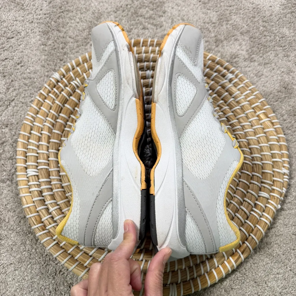 Vionic Women’s Tokyo Fitness Sneakers Walking Shoes Comfort in Yellow White 9 - Image 7