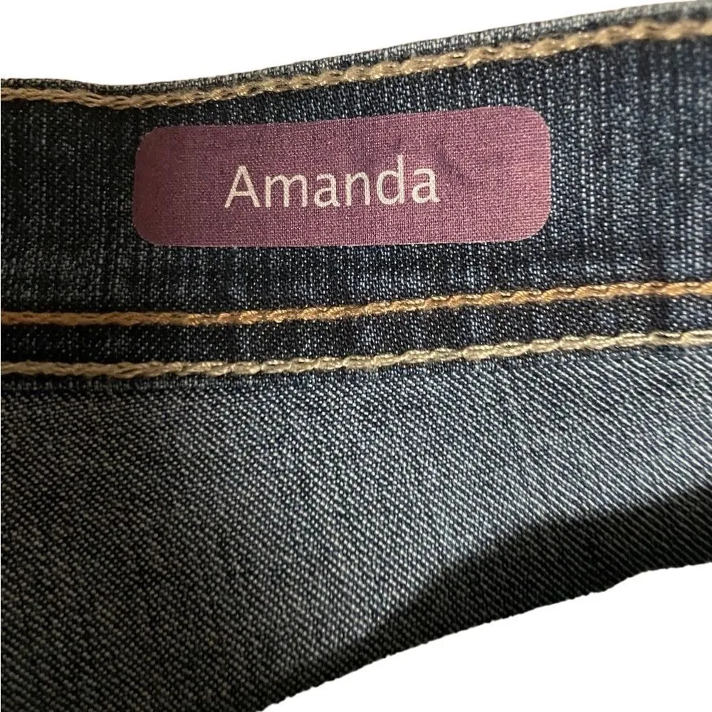 Gloria Vanderbilt Classic Fit Straight Leg Blue Jenas Size 18 NWT - Image 6