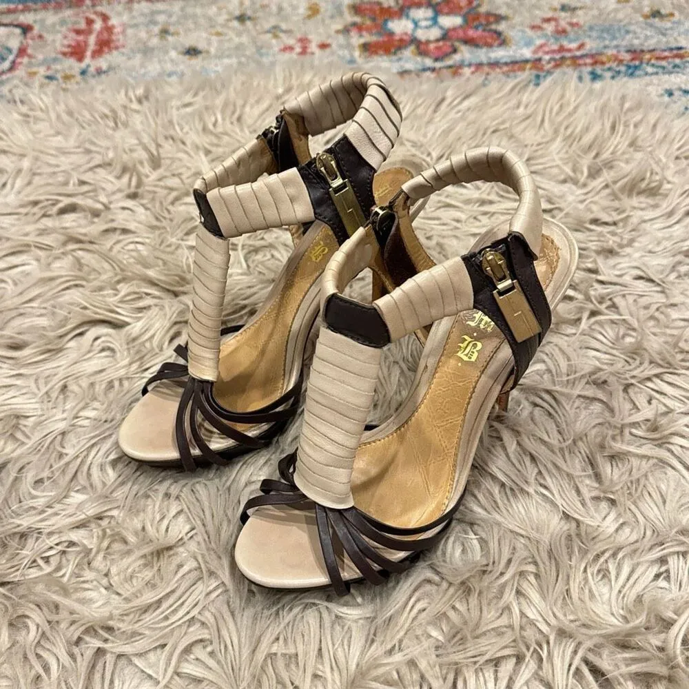 L.A.M.B. Zada ankle strap high heel sandal size 9.5 - Image 3