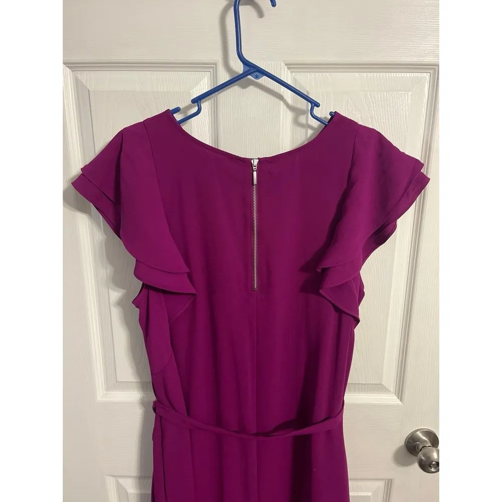 Maurices Ruffled Sleeve Tie Waist Dress Size 1X - Image 3