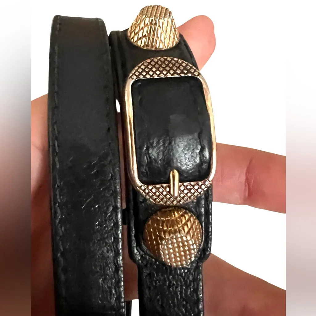 Balenciaga Arena Giant Rose Gold Double
Tour Bracelet Small $250 - Image 12