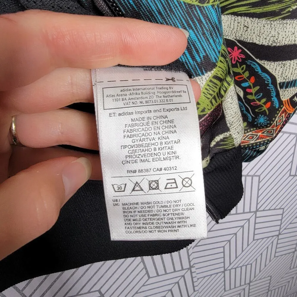 Adidas Xilofloresta Jacket Superstar Farm Tropical Jungle Sz Small - Image 13
