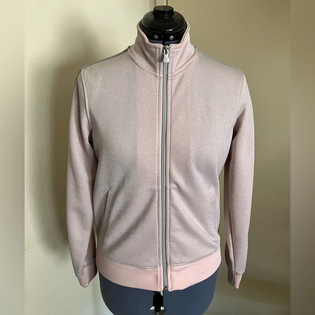 Converse X Miley Cyrus Glitter Track Jacket Full Zip Size Small - Image 4