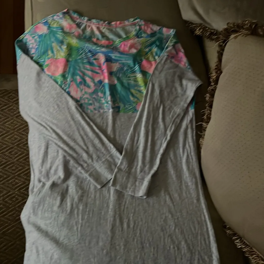 Lilly Pulitzer Finn T shirt Dress Large - Image 6