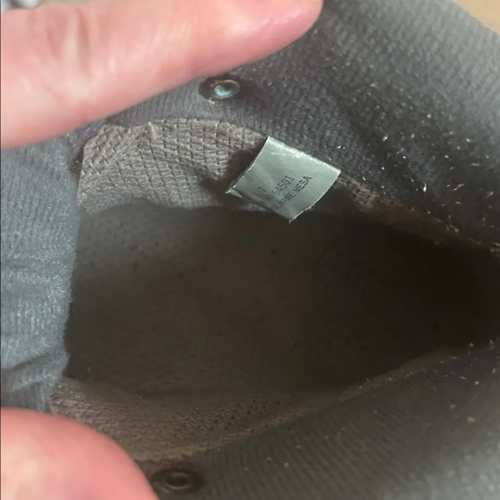 Tecnica Brown Suede and Black Trekking Hiking Boots sz z7 - Image 10