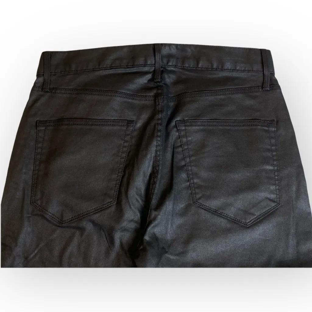 new 3x1 NYC ☏ Retro Coated Track Pant Joggers Jeans ☏ Black 24 ☏ Fashion Forward - Image 8