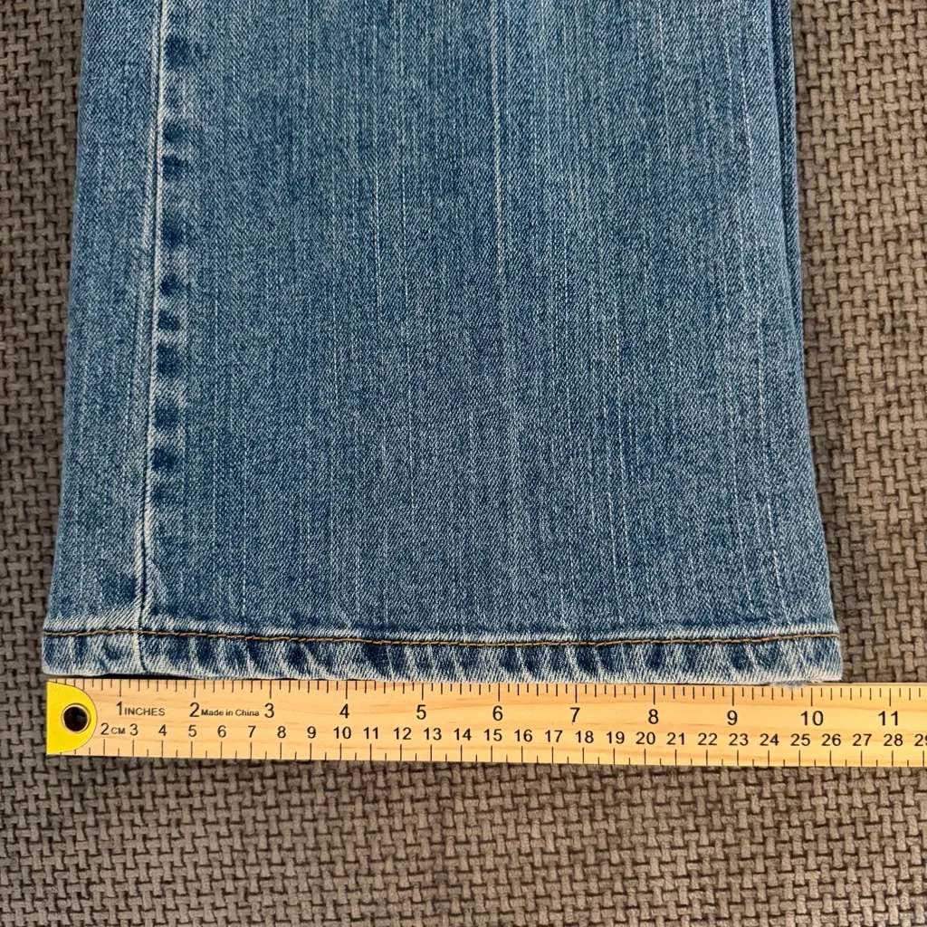 VTG Levi's 515 Bootcut Jeans Womens 18M Medium Wash Stretch Denim Y2K Plus Size - Image 10
