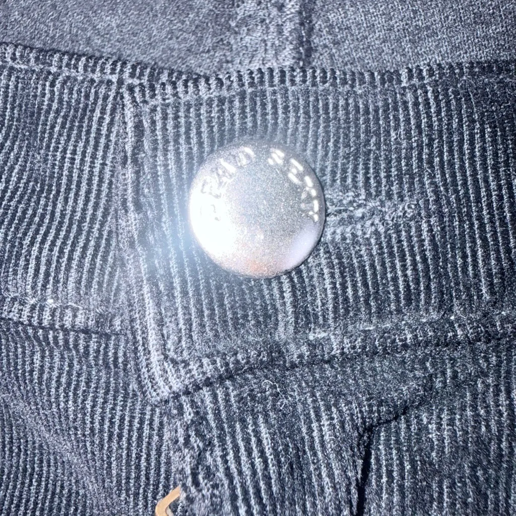 Women's Black Boot Cut flare Jeans . Colduroy size 28 - Image 13