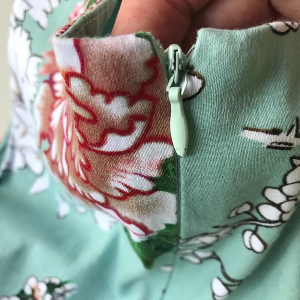 Dress Floral Butterflies XS Exta Small - Image 9