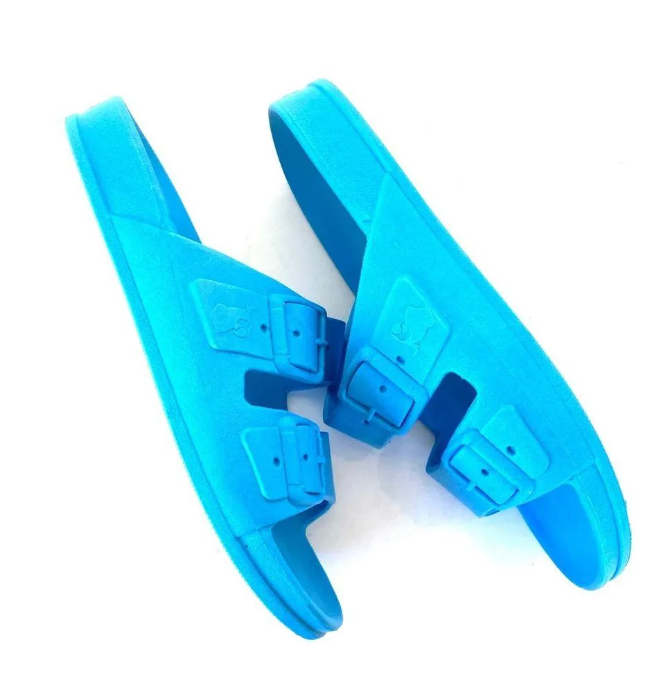 Cacatoes blue sandals slides shoes slippers size 8/9 - Image 3