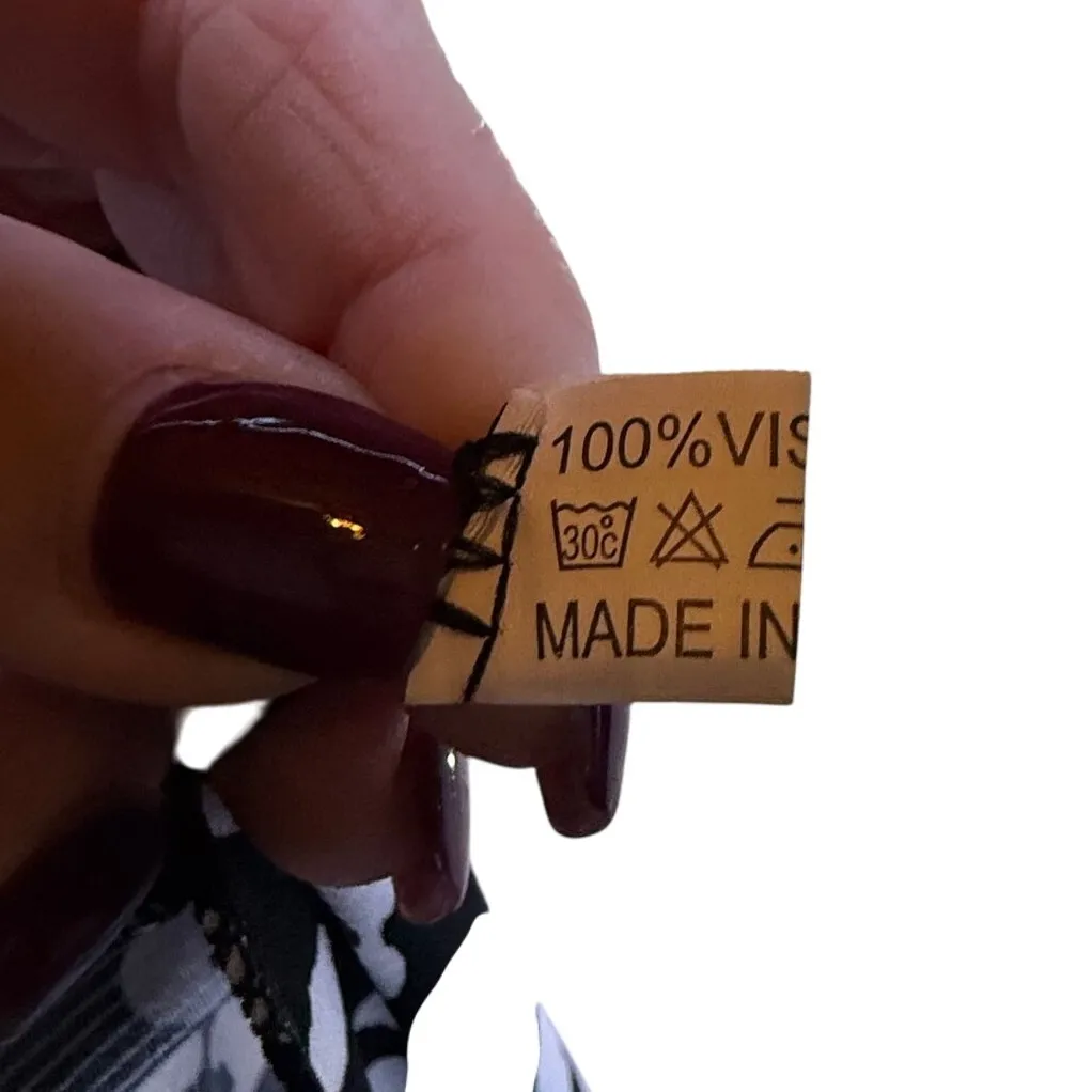 Leopard Print Fringe Tassel‎ Open Vest Womens Size 00 - Image 4