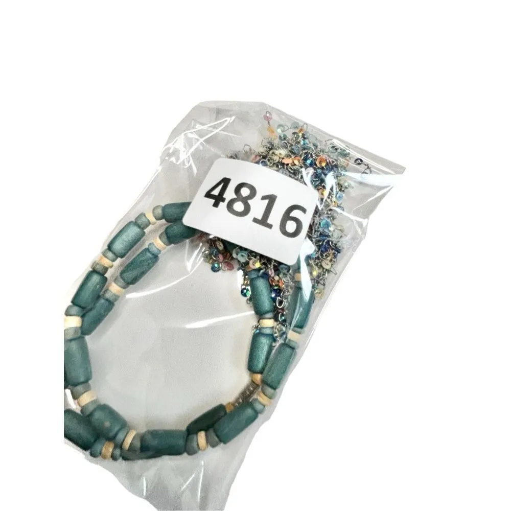 Set of two blue necklaces - Image 12