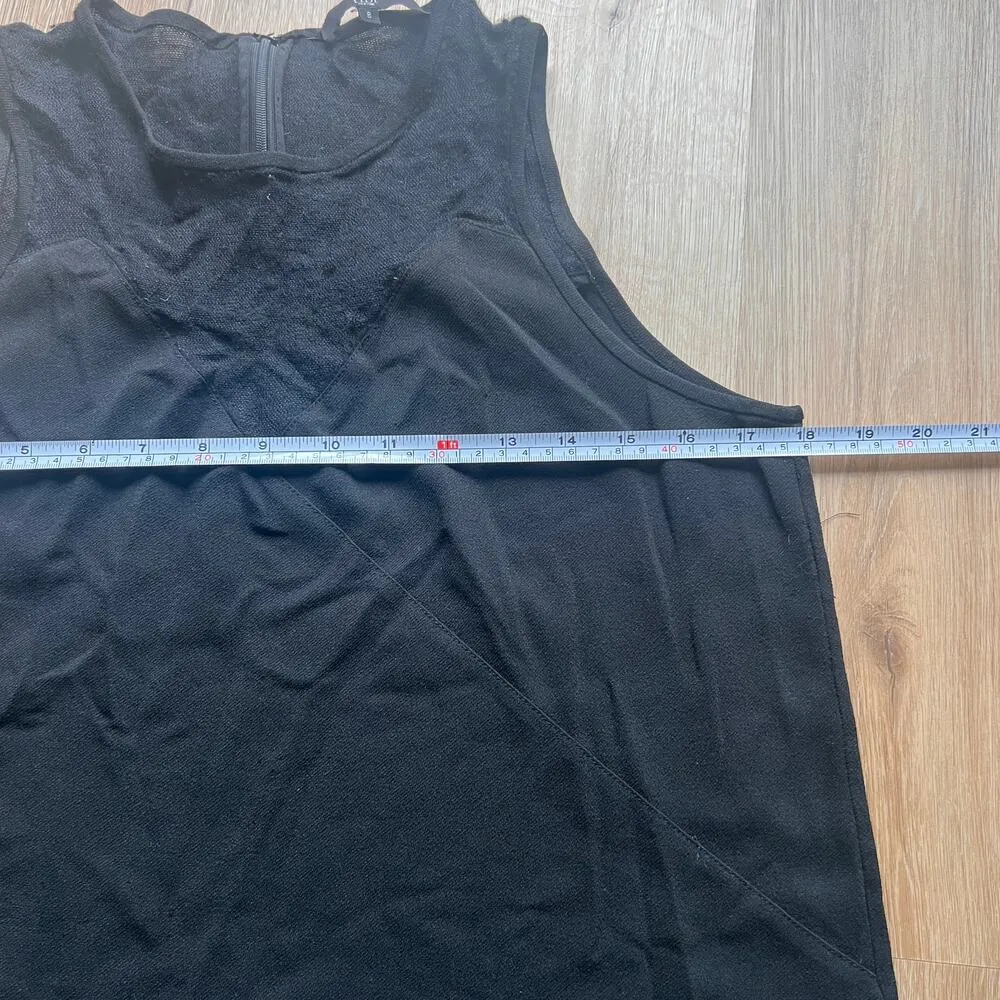 Tibi Black Sleeveless Top Sz 8 - Image 6