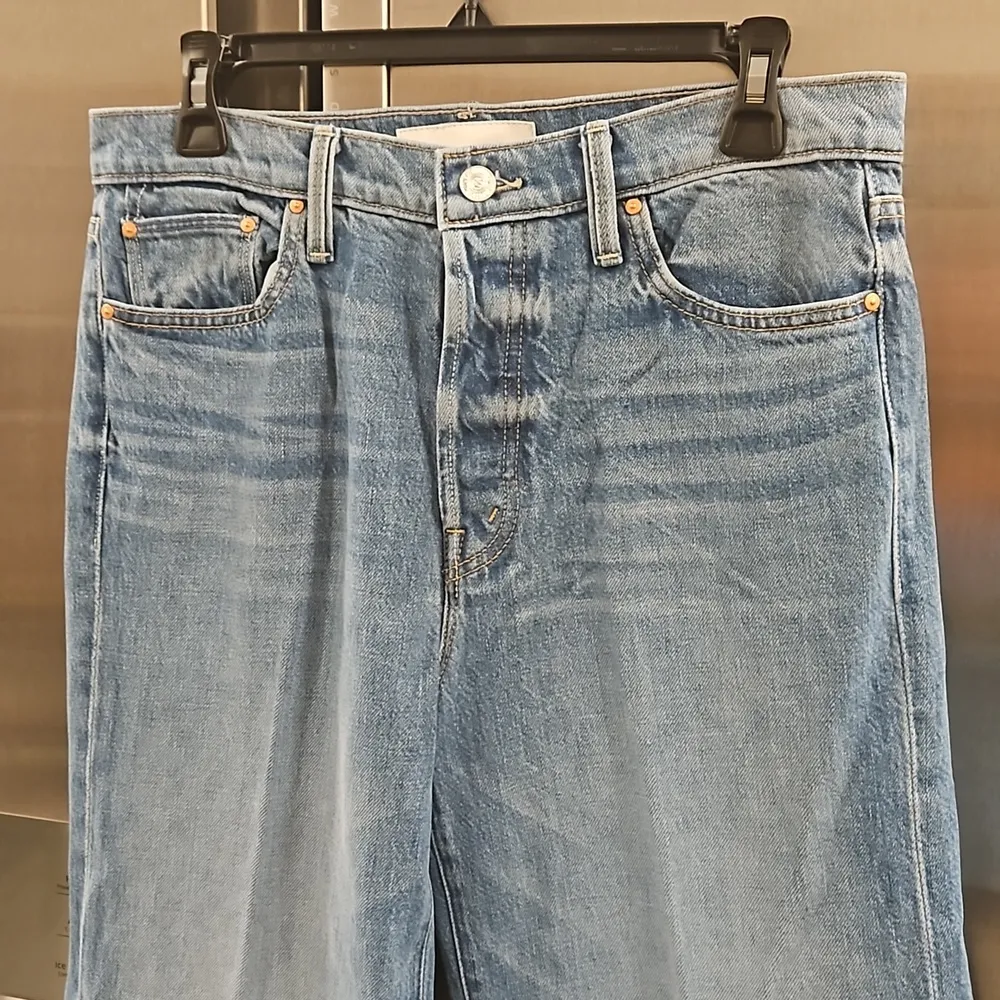 đź’•MOTHER SUPERIORđź’• The Tomcat Roller Jeans ~ Pretty Is As Pretty Does 30 NWOT - Image 14