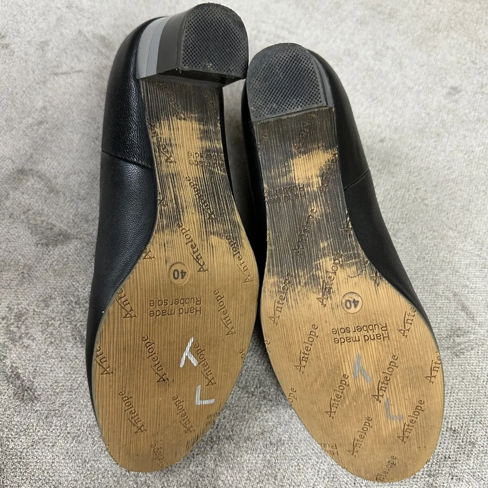 ANTELOPE Hi Side Cut Striped Heel Size 40 - Image 9