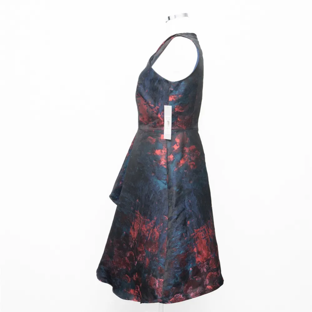 Kay Unger New York  - Jessie Monet Jacquard Cocktail Dress - Image 5