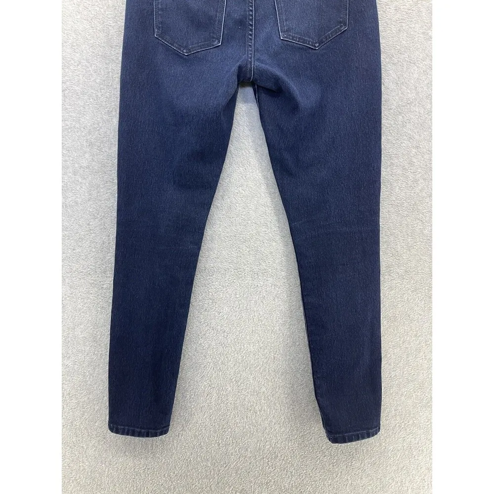Banana Republic Women's Blue Denim Jeans Dark Wash Skinny Size 27 - Image 7