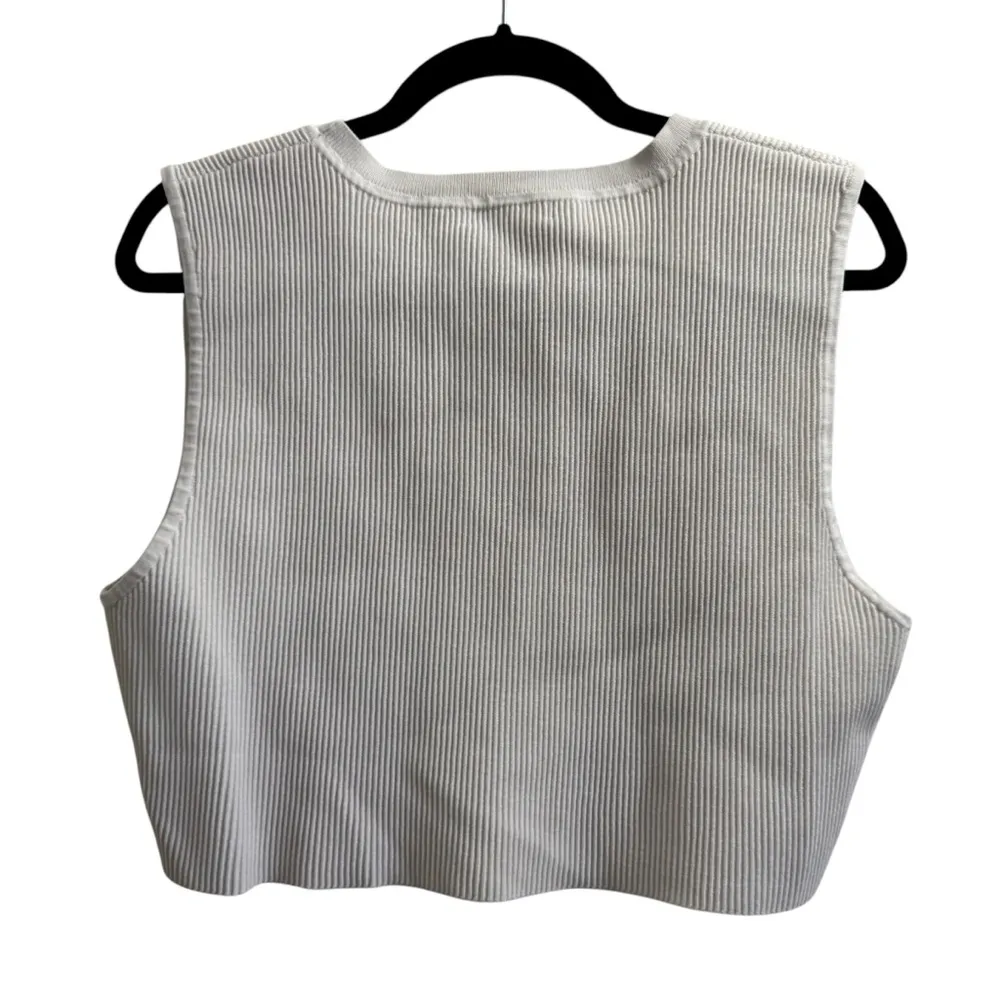 Aritzia Babaton Matte Pearl Sculpt Knit Muscle Tank - Image 4