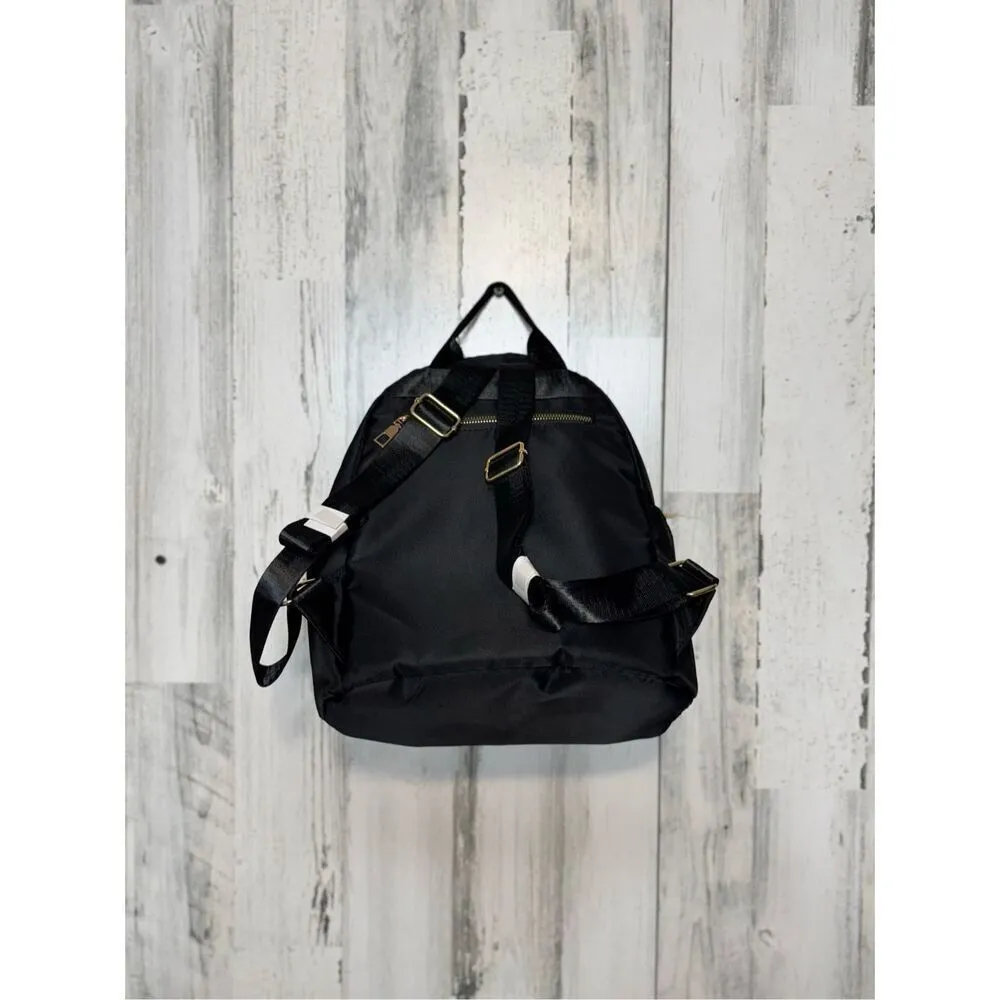 Mini woman’s backpack black Black - Image 6